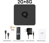 Mortal Q1S Smart TV Box Android 10.0 Allwinner H313 Cortex A53 BT5.0 4K Support Google Voice Wifi 2GB16GB Android TV Set Top Box