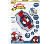 Reloj educativo de Spidey multifuncion con 4 juegos y la voz real de Spidey 22,5x4,8x3 cm (Vtech 80-554322)