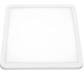 Downlight led cuadrado ajustable blanco matel 6w 2700K