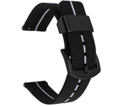 Nylon Canvas Strap 18/20/22/24mm Sport Quick Release Smart Watch Band Bracelet for Huawei GT 4 3 2 Samsung Galaxy Watch 6 5 4 S3