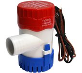 Bomba de achique totalmente sumergible de 1100 GPH, para barco, 12 V, bomba de agua de achique para barco de pesca, yate, RV o barco marino.