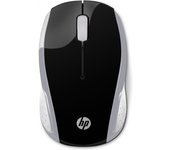 HP - Ratón inalámbrico 200 (Plateado) - 2HU84AA 2HU84AA