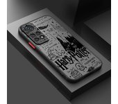 P-Potters Dark Ring Magic For Redmi Note 12 12S 12T 11 11T 11E 10 10S 9 9T 8 7 Pro Plus 5G Frosted Translucent Phone Case