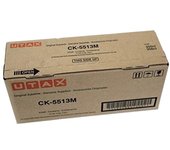 Original Utax 1T02VMBUT0 / CK-5513M Premium - Cartucho de Impresora (6000 páginas), Color Magenta