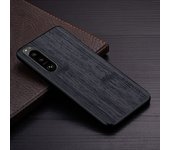 Case for Sony Xperia 1 5 10 ACE III II 2 5G funda bamboo wood pattern Leather  cover Luxury coque for Sony Xperia 5 III case