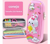 3D Kawaii Pencil Case EVA Large Capacity Waterproof Light Pencil Box for Student School Supply Stationery bag