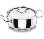 LACOR Cacerola Lacor con tapa profesional inoxidable | Capacidad 1,5 L | Ø 16 cm | Cacerola de acero inoxidable