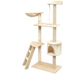 Rascador para Gatos con Poste de SIAL 150 cm beige