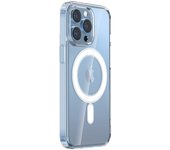 New Transparent Acrylic Clear Case For iPhone 16 15 14 13 12 11 Pro Max Magnatic For Magsafe Wireless Charge Cover