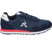 LE COQ SPORTIF | Zapatillas Casual Le Coq Sportif para Hombre – Deportivas en Color Azul Marino y Detalles en Blanco y Rojo – Sneakers con Cordones – Estilo Casual – Cómodas y Versátiles – Modelo 2423234