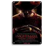 Classic Horror Movie Poster Rusty Metal Plaque Retro Decorative Plate Bar Man Cave Garage Club Metal Sign Wall Decoration