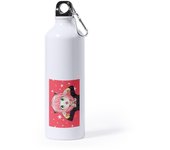 BIDON GRANDE 800 ML ACERO INOXIDABLE spy x family niña anya kawaii cute mona deporte deportivo con mosqueton botella anime manga seinen super guerrero sagaandroides