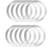 3/5/10pcs Plates for Magsafe Metal Plate Ring Sticker Car Magnet Holder Wireless Charging Universal Metal Sheet for iPhone 14 15