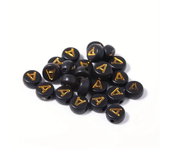 100-500PCS Acrylic Black Gold Color A-Z 26 Letter Beads Round Shape Alphabe Beads for Jewelry Making DIY Bracelet Accessories