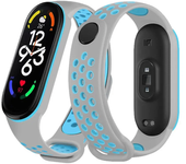 Watchband For Xiaomi Mi Band 7 NFC smartwatch Correa miband7 Silicone Air-Hole Sport Wrist bracelet on Mi band 6 5 4 3 7 8 strap