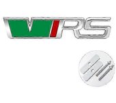 3d Metal Logo Vrs Badge Car Trunk Front Grill Emblem For Skoda Fabia 1 Mk1 Octavia 2 3 4 A7 A5 Superb Rs Vrs Sticker Accessories