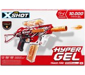 XSHOT HYPER GEL - Lanzadora de Bolas de Gel Motorizada TRACE FIRE con 2500 Bolitas y Alcance de 28 m/s | ¡Dispara en Modo Semi y Automático para la Batalla Definitiva!