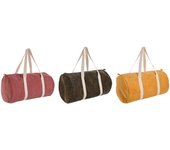 Bolsa de Deporte Home ESPRIT Verde Fucsia Mostaza 3 Unidades