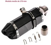 51mm Universal Accessories Motorcycle Exhaust pipe Modified Muffler Pipe echappement moto db killer For XJ6 MT07 09 03