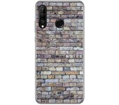 Tumundosmartphone Funda Gel Tpu para Huawei P30 Lite diseño Ladrillo 02 Dibujos