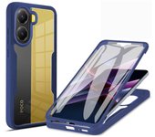 360 Full Body Screen Protector Transparent Case For  Mi POCO X7 X6 Pro X3 NFC Shockproof Phone Cover For POCO F6 F5 Pro C65