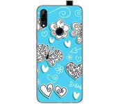 Tumundosmartphone Funda Gel Tpu para Huawei P Smart Z diseño Mariposas Dibujos