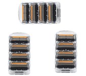 Hot Selling Manual Razor for Men five Layer Blade Stainless Steel Blades No Skin Damage Old Style Blades Shaver Heads