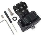 Tripod Adapter Mount 1/4 Screw to  2-Slot/ 3-Slot Quick Release Mount for GoPro Hero 13 12 11 Insta360 X4 Action Monitor Holder