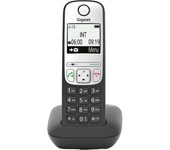 Gigaset Teléfono Inalámbrico DECT A690 Negro (Black)