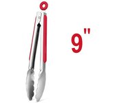 Pinza para alimentos de acero inoxidable de 9 pulgadas, pinza para barbacoa de 12 y 14 pulgadas, juego de tres piezas, pinza para pan multifuncional, pinza para filtro de aceite, pinza para alimentos