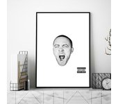 M-Mac Circles Miller Poster Gallery Prints Self Adhesive Home Decor Decoration Wall Decals Living Room