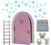 Qué Kawaii® Puerta Mágica para Ratoncito Pérez con Universo de Estrellas y Planetas