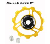 HASSNS Mtb Pulleys Bicycle Derailleur Metal Ceramics Bearing Road Mountain Bike Rear Derailleur Pulley Wheel 11T 13T Cycling