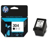 HP 304 Negro Cartucho de Tinta Original - N9K06AE