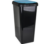 Tontarelli - Cubo Basura Recicable Doble Apertura 45L - Azul