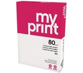 PAQUETE 500H PAPEL ECONOMY 80GR A4 MY PRINT CIE 136 MYP0800034