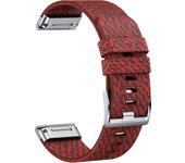 Military durable nylon strap suitable for Garmin Fenix7X Pro/5X/6 nylon weaving, suitable for Fenix5/6/7/Instinct replacement
