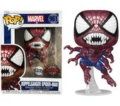 Figura Funko Pop Marvel Doppelganger Spider Man [Metallic] [-Figura de Vinilo Coleccionable - Idea de Regalo- Mercancia Oficial - Juguetes para Niños y Adultos - Movies Fans - Muñeco para Coleccionistas y Exposición