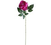 Poenia Arte Floral - Varas de Rosa Artificial 65cm - Pack de 3 - Decoración Floral
