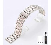 Solid Stainless Steel Band 20mm 22mm Watch Strap for Samsung Galaxy Watch 6 5 4 Replacement Huawei 4 3 Amazfit Xiaomi Watchband