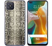 Tumundosmartphone Funda Gel Tpu para Oppo Reno 4Z 5G diseño Animal 01 Dibujos