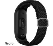 Bracelet for Mi band 7 6 Strap Elastic adjustable Nylon Braided Miband4 5 correa Wristband for xiaomi Mi band 4 3 5 6 7 strap