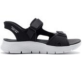 Sandalias Skechers Go Walk Flex Hombre Negro