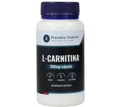 PLANETA HUERTO | L-Carnitina 500 mg 90 Cápsulas - Suplemento para Rendimiento Deportivo y Quema de Grasa
