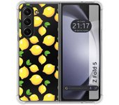 Funda Silicona Antigolpes para Samsung Galaxy Z Fold 5 5G diseño Limones Dibujos