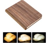 LED Wooden Book Lamp Children Reading light USB Bedside Table Lamp 3 Color Bedroom Art Decor Night Light for Kids Birthday Gift