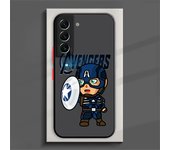 Cute Marvel Spiderman For Samsung Galaxy A73 A72 A71 A55 A52 A33 A15 A14 A13 A12 A05 4 S 5G Matte Translucent phone Case