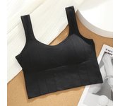 1/2/4Pcs Fitness Top Women Seamless Yoga Bra Sports Bra Anti-Sweat Shockproof Crop Top Push Up Sport Bra Gym Workout Top