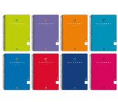 Guerrero - CUADERNO TAPA BLANDA UNICLASIC 4º 80 HOJAS 90GR. 1 LINEA COLORES SURTIDOS GUERRERO 88450198 88450198