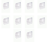 Pedrós Comederos para Canarios Selene - Pack de 10 - Adaptables a Cualquier Jaula